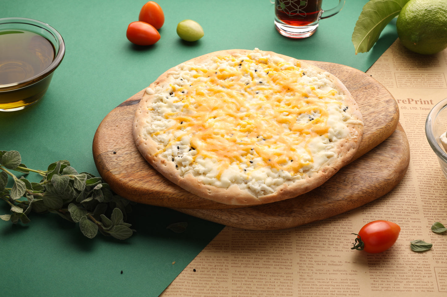 Manousheh au fromage cheddar