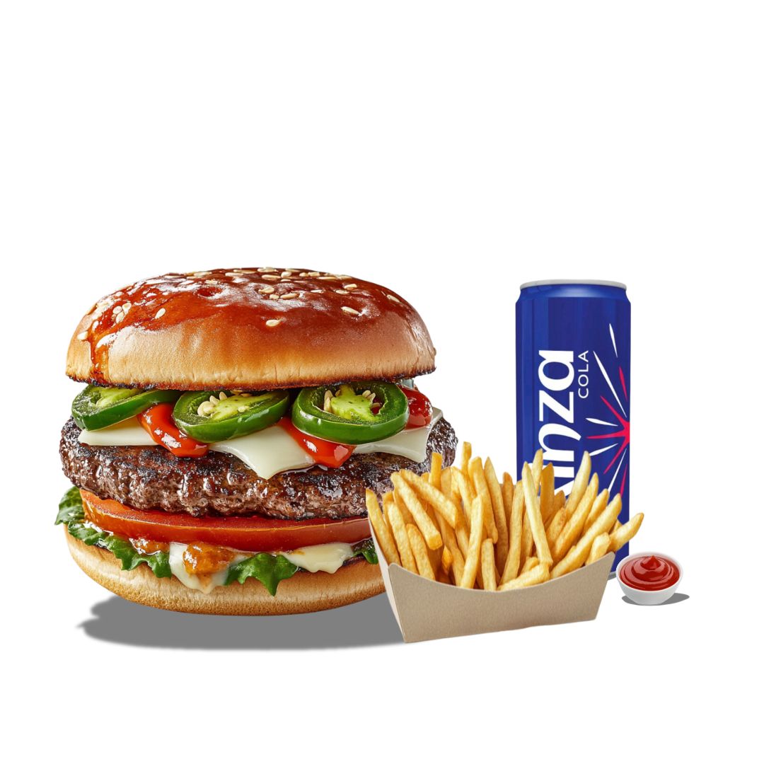 Burger mexicain