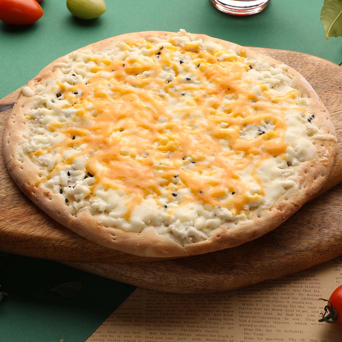 Manousheh aux fromages mélangés